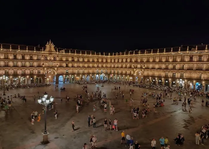 아파트 El Balcon Lujo En La Propia Plaza Mayor 살라망카